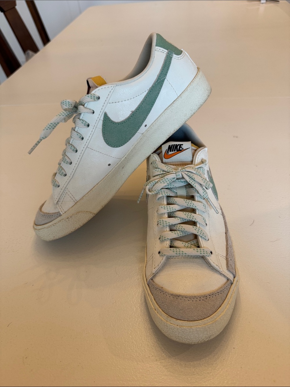 Nike Blazer Low 77 PRM Certified Fresh Sail Green Men 8.5 Casual DO9799-100